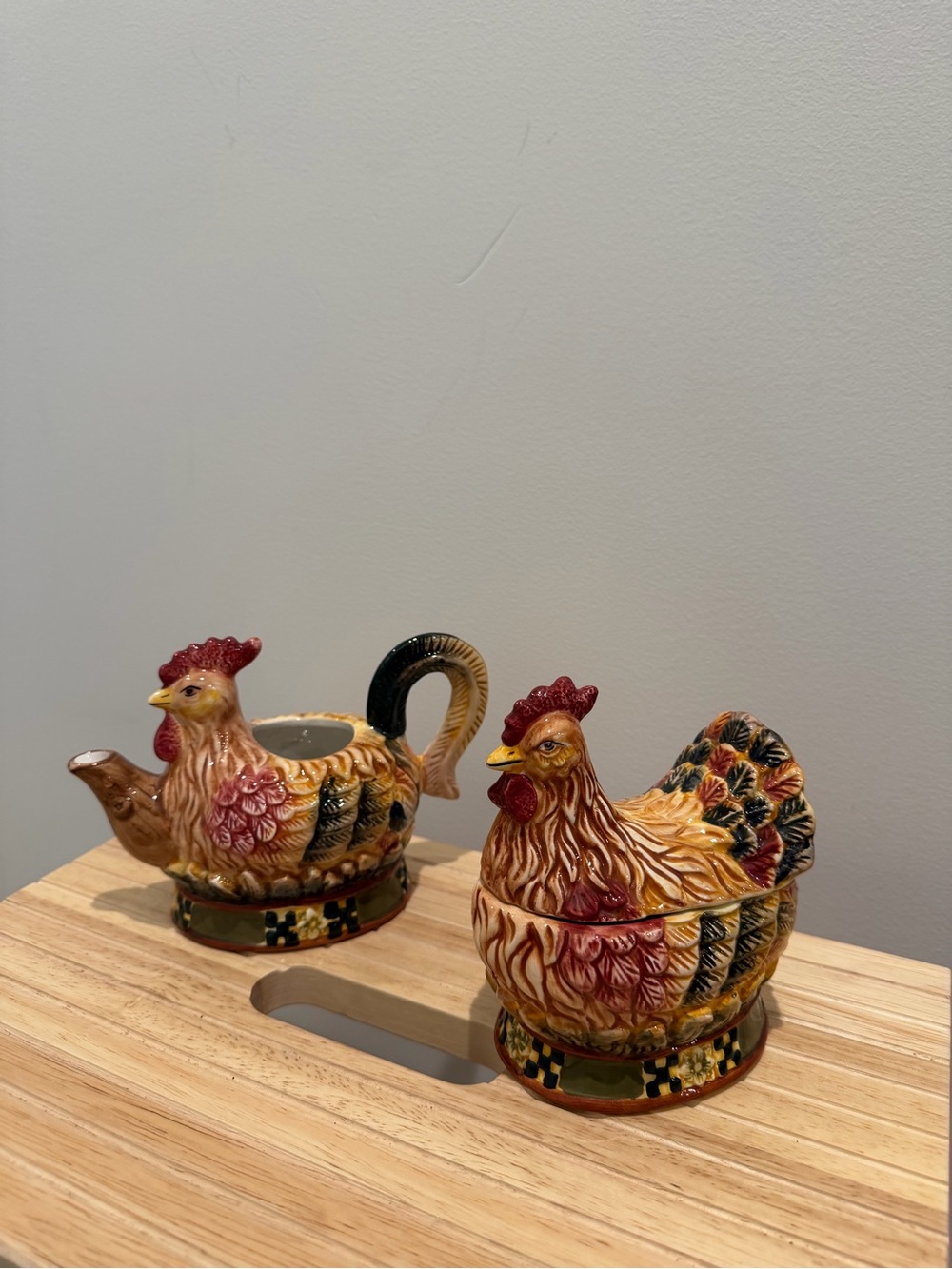 Bella Casa by Ganz Creamer and Sugar Bowl